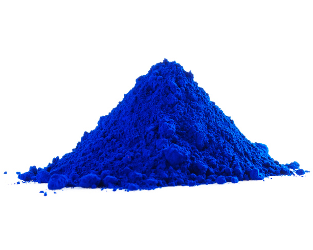 photograph of methylene blue powder