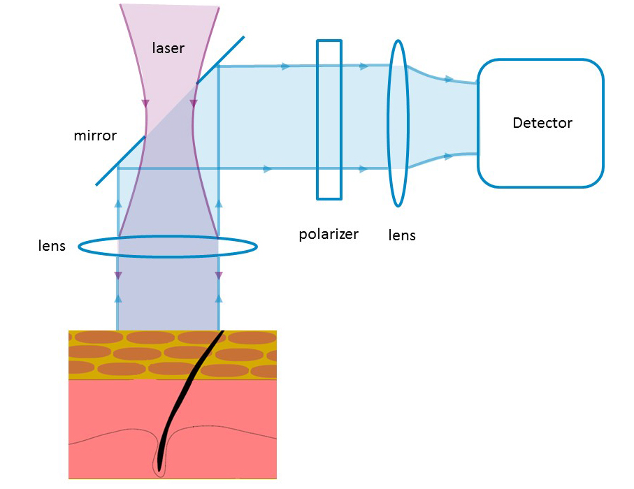 illustration of an FT-IR microspectroscopy unit