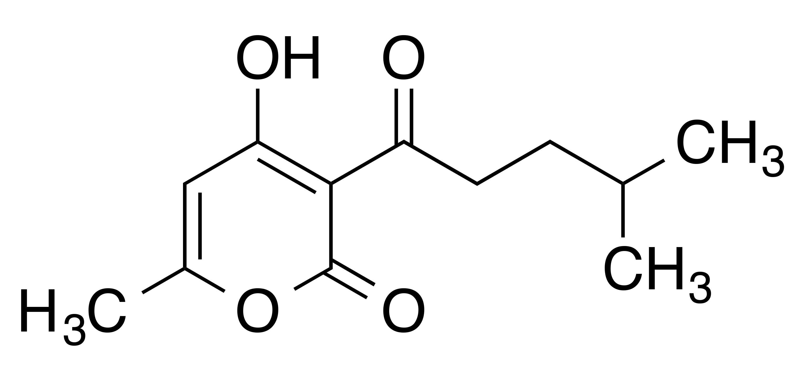 molecular structure of pogostone